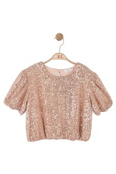 NK Kids - 31341-PUL PAYETLİ BLUZ 8/14