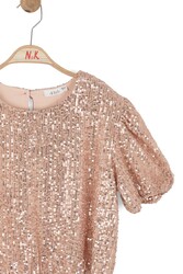 31341-PUL PAYETLİ BLUZ 8/14 - Thumbnail