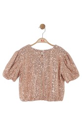 NK Kids - 31341-PUL PAYETLİ BLUZ 8/14 (1)