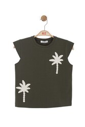 31395-PALMİYE NAKIŞLI T-SHİRT 8/14 - Thumbnail