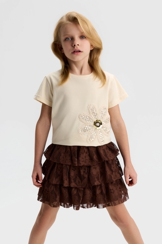 31547-BONCUK İŞLEMELİ T-SHIRT 4/8