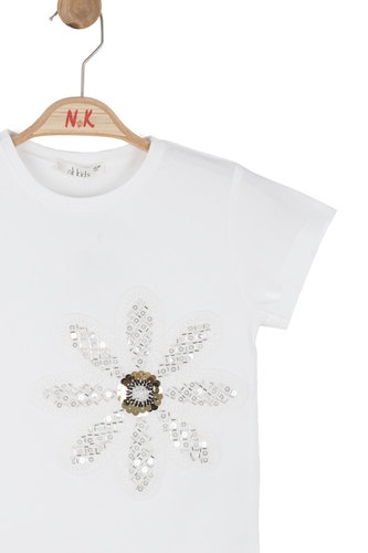 31547-BONCUK İŞLEMELİ T-SHIRT 4/8