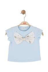 31606-ÖNÜ FİYONKLU T-SHIRT 1/4 - Thumbnail