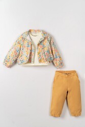 NK Kids - 31622-BLOMMER T-SHIRT 1/4