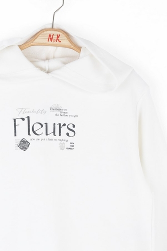 37817-FLEURS SWEAT 10/16