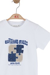 41602-PUZZLE T-SHIRT 1/4 - Thumbnail