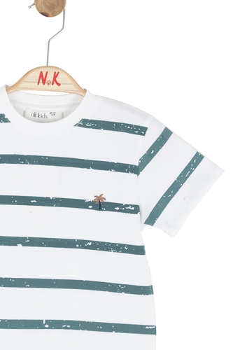 41603-ÇİZGİLİ T-SHIRT 1/4