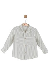 41626-ÇİZGİLİ GÖMLEK 1/4 - Thumbnail