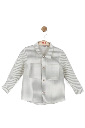 41626-ÇİZGİLİ GÖMLEK 1/4