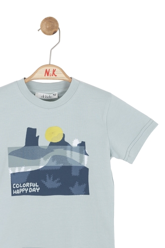 41635-HAPPY DAY T-SHIRT 1/4
