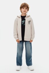 NK Kids - 49307-HAWİ FERMUARLI HIRKA 8/14