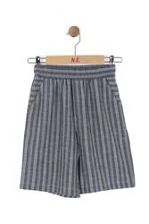 61325-ÇİZGİLİ KETEN ŞORT 8/14 - Thumbnail