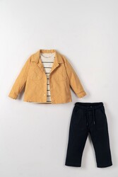 NK Kids - 61603-WALNUT PANTOLON 1/4