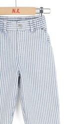 61613-ÇİZGİLİ PANTOLON 1/4 - Thumbnail