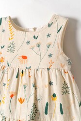 71603-SUNFLOWER ELBİSE 1/4 - Thumbnail